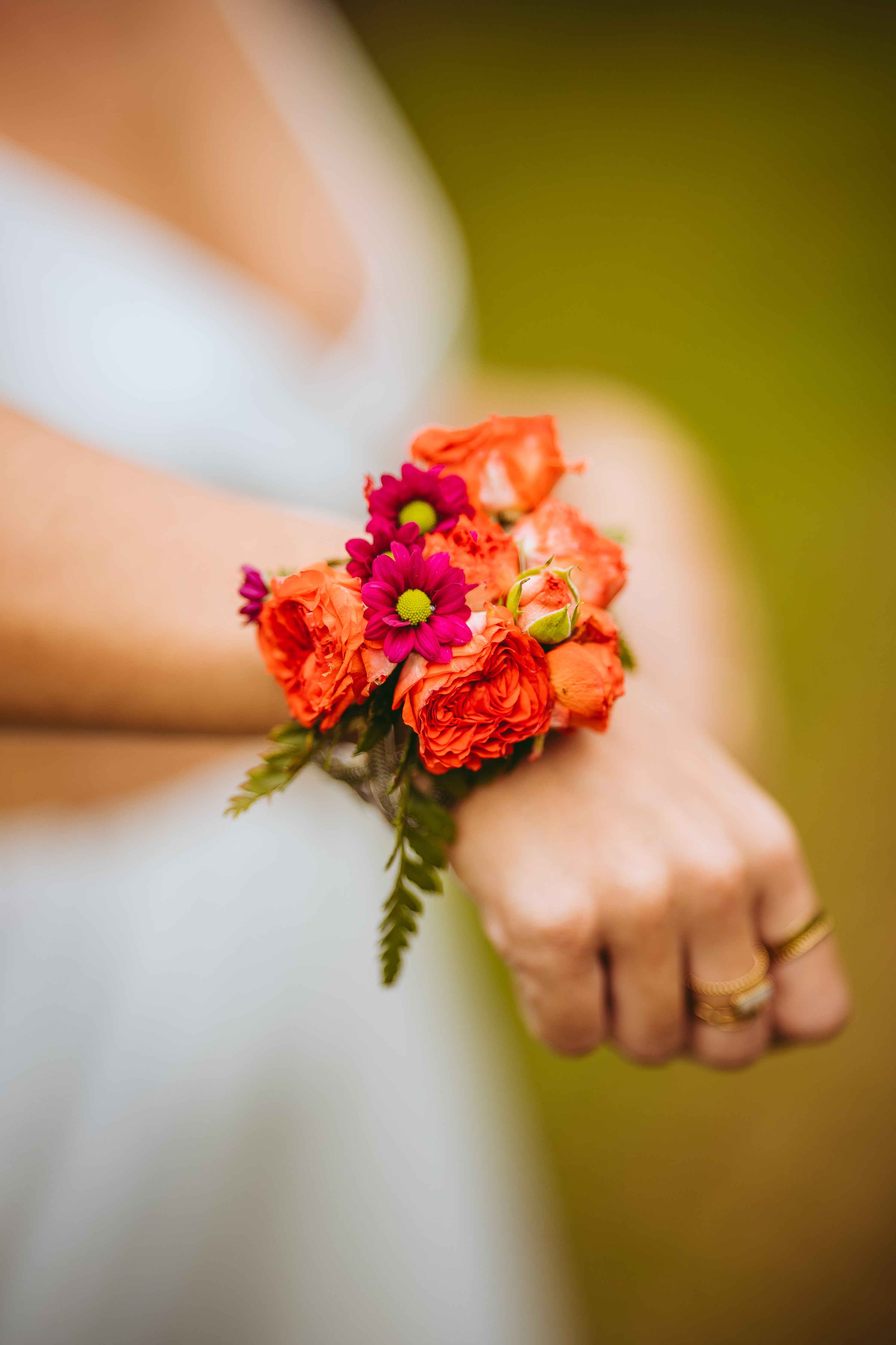 Bracelet floral - Champêtre